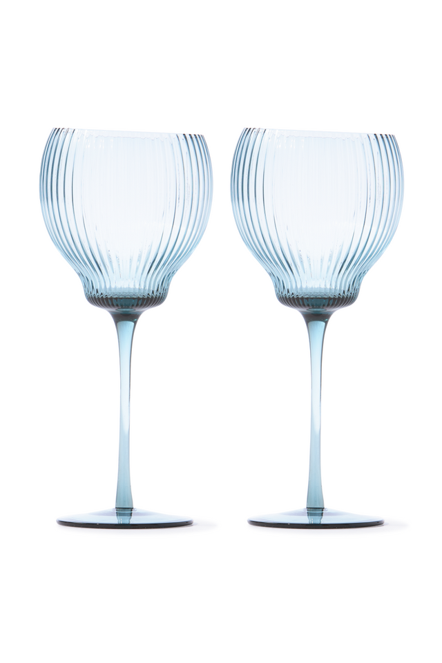 Light Blue Wine Glass | Pols Potten Pum | Oroa.com