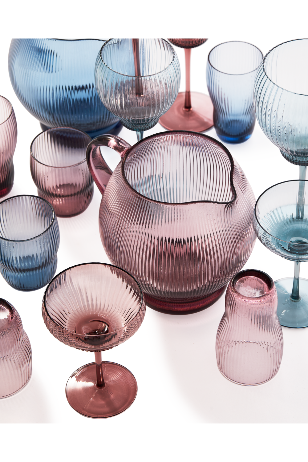 Light Blue Wine Glass S | Pols Potten Pum | Oroa.com