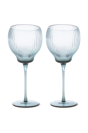 Light Blue Wine Glass | Pols Potten Pum | Oroa.com