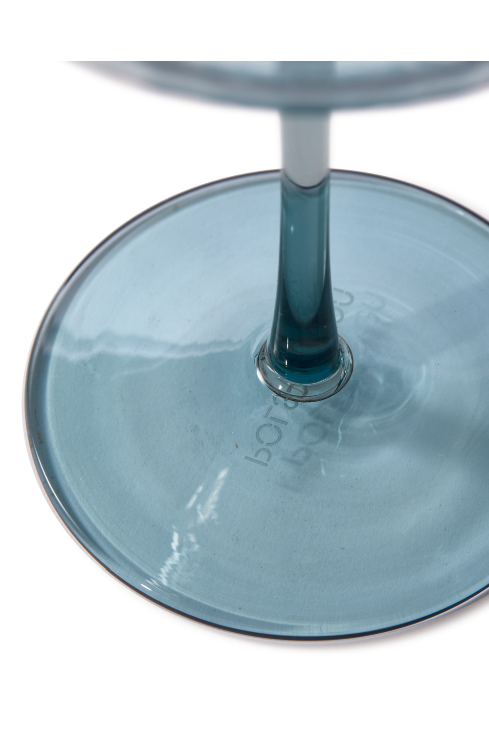 Light Blue Wine Glass L | Pols Potten Pum | Oroa.com