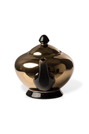 Gold Porcelain Teapot | Pols Potten Legacy | Oroa.com
