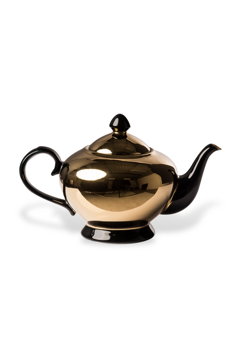 Gold Porcelain Teapot | Pols Potten Legacy | Oroa.com