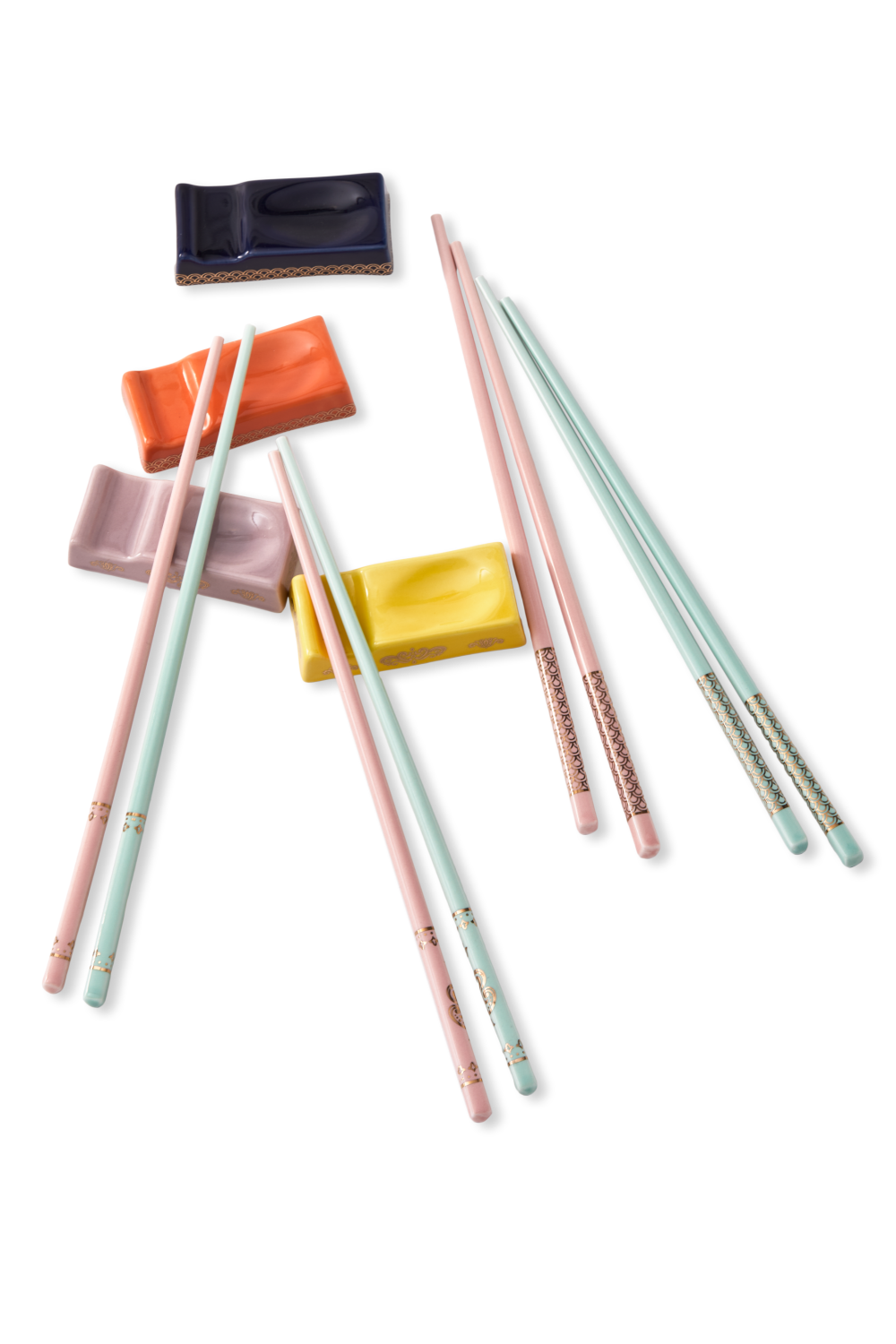 Glazed Porcelain Ramen Bowl Set | Pols Potten Grandpa | Oroa.com