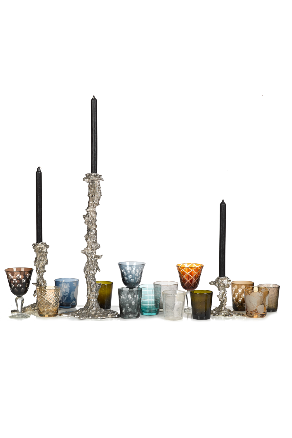 Silver Ornate Candle Holder | Pols Potten Drip | Oroa.com