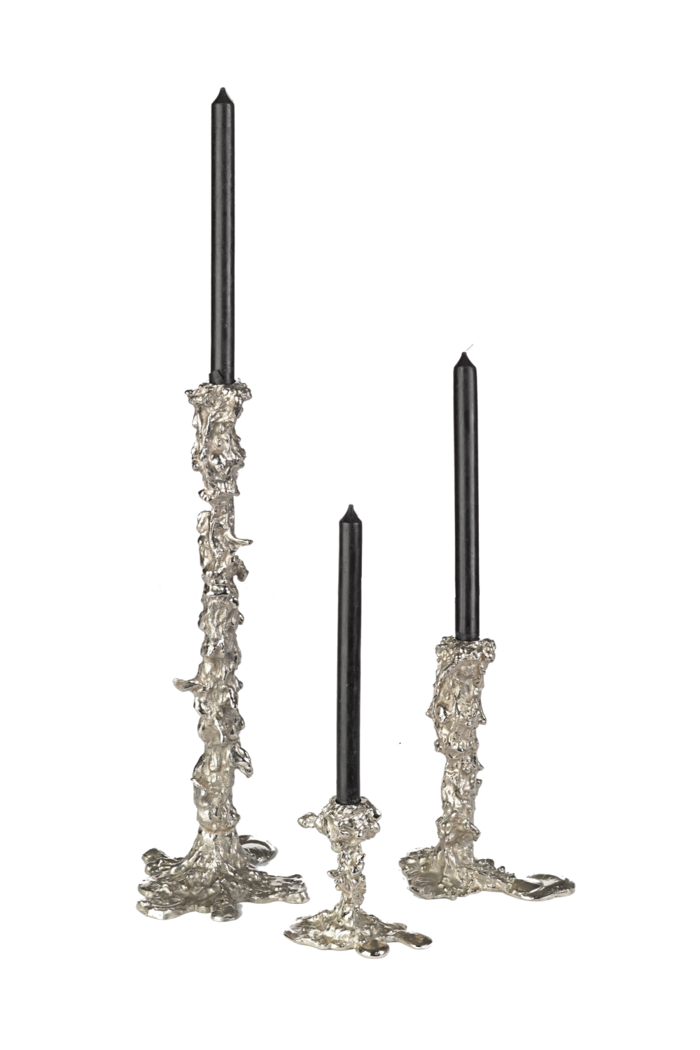Silver Ornate Candle Holder | Pols Potten Drip | Oroa.com