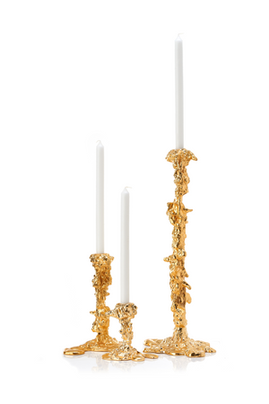 Gold Ornate Candle Holder | Pols Potten Drip | Oroa.com