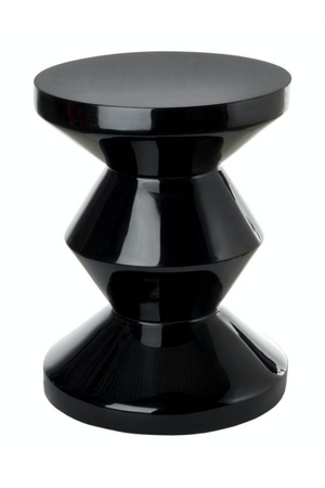 Lacquered Accent Stool | Pols Potten Zig Zag | Oroa.com