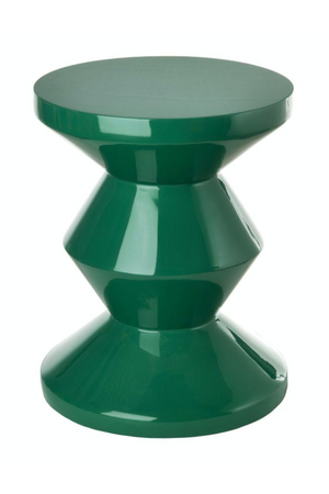 Lacquered Accent Stool | Pols Potten Zig Zag | Oroa.com