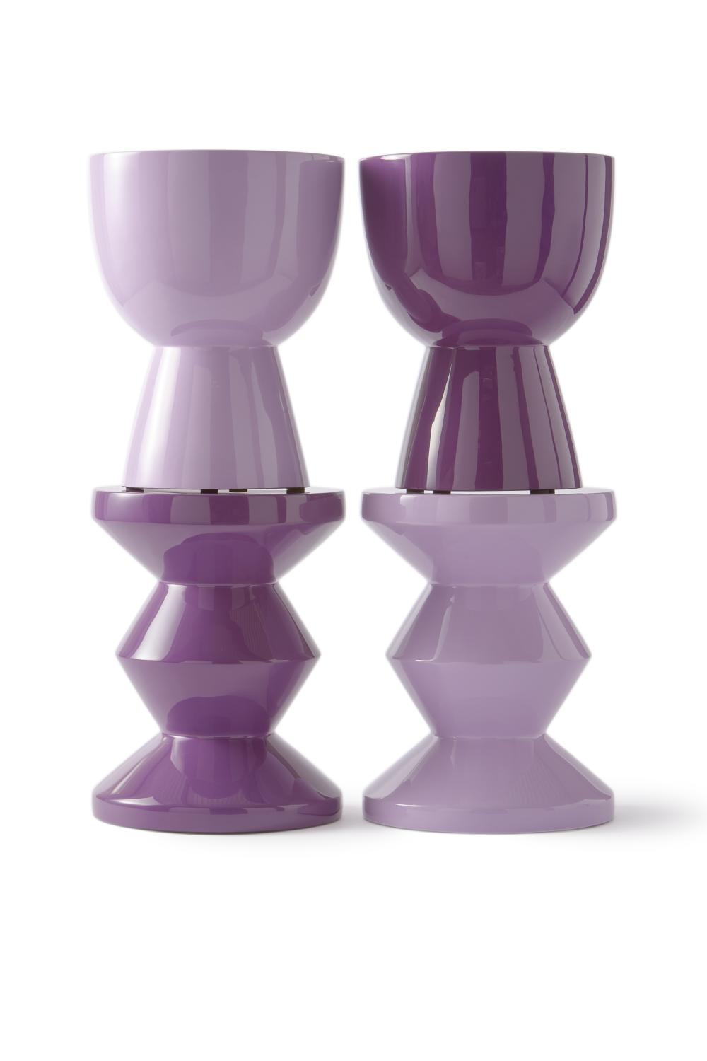 Lacquered Accent Stool | Pols Potten Zig Zag | Oroa.com