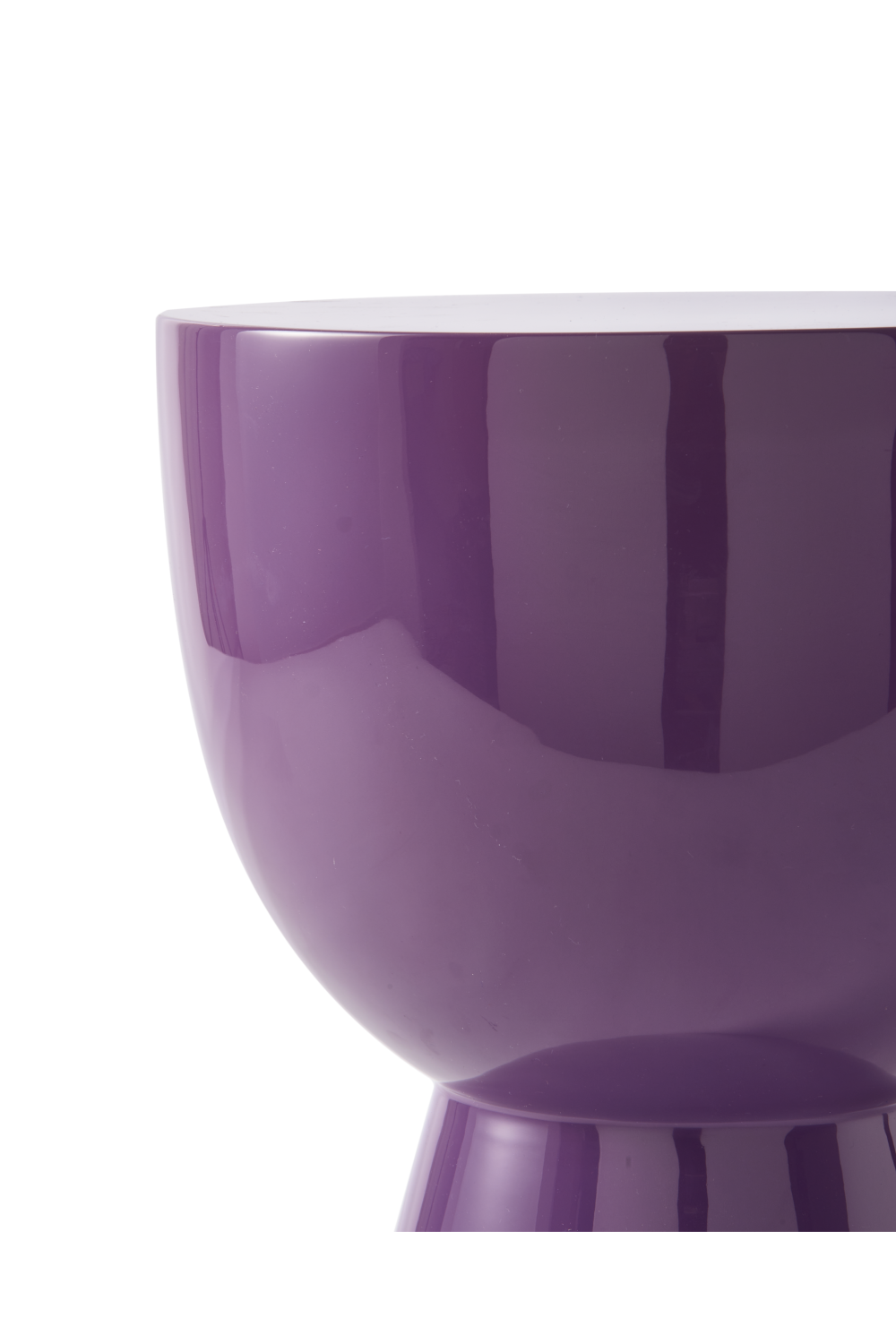 Dark Purple Modern Stool | Pols Potten Tip Tap | Oroa.com