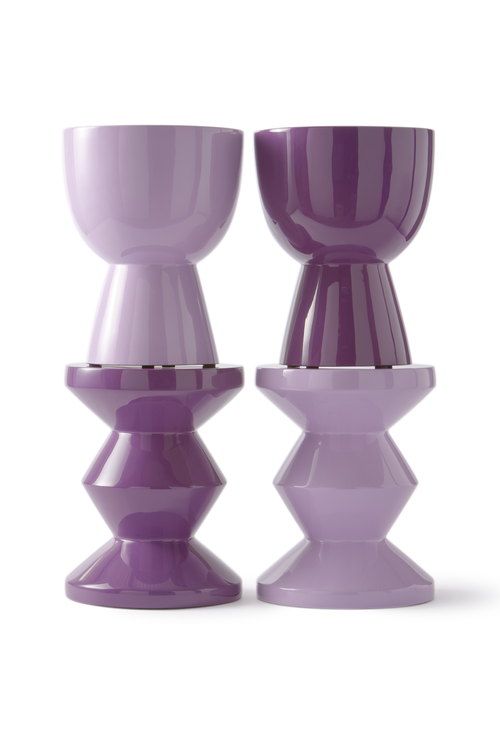 Dark Purple Modern Stool | Pols Potten Tip Tap | Oroa.com