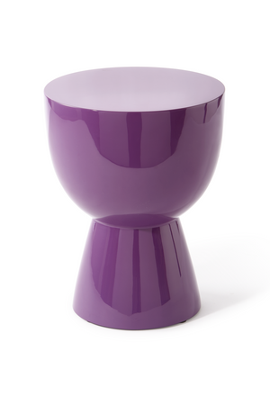Dark Purple Modern Stool | Pols Potten Tip Tap | Oroa.com