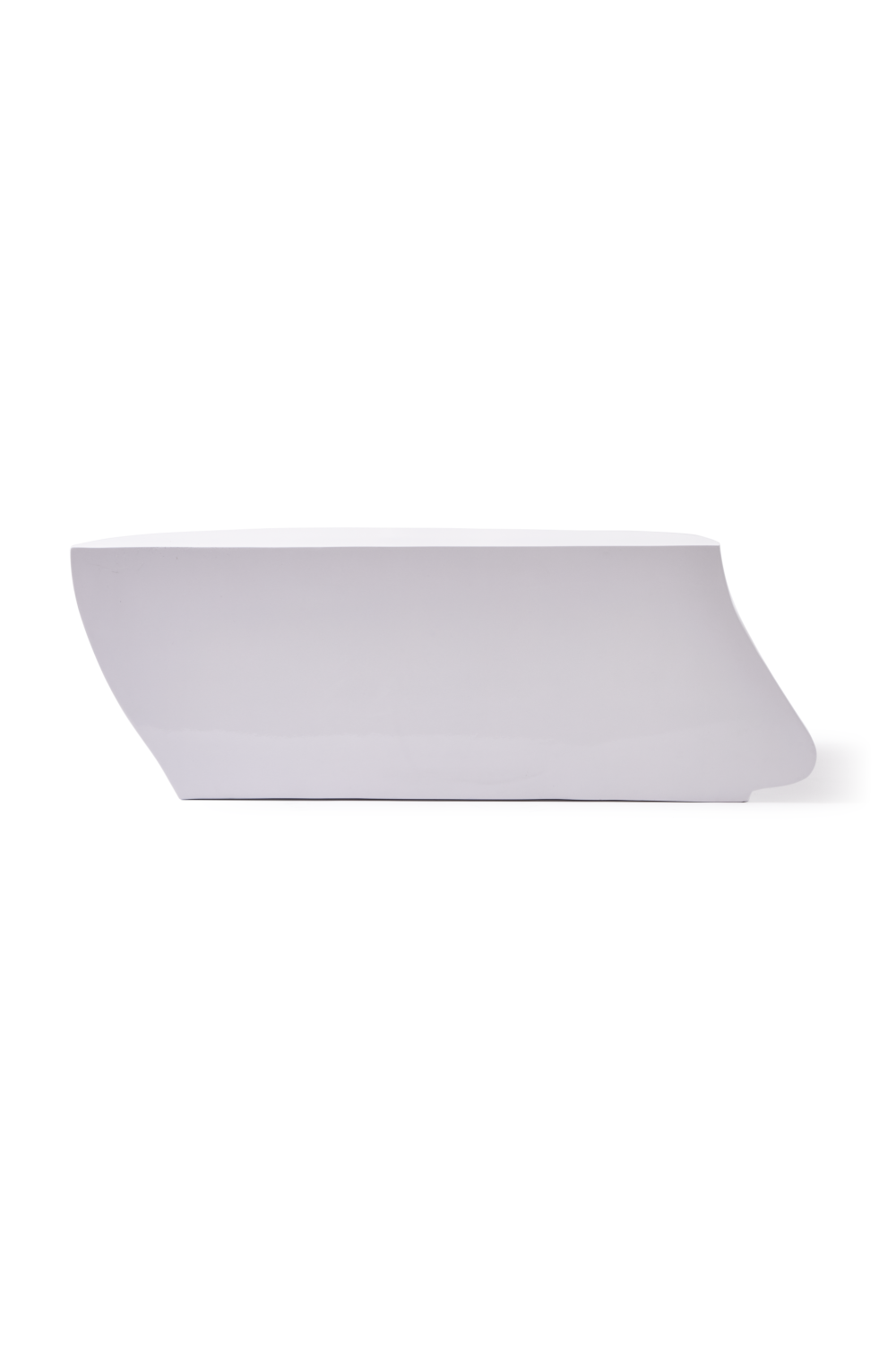 White Sculptural Coffee Table | Pols Potten Head Right | Oroa.com