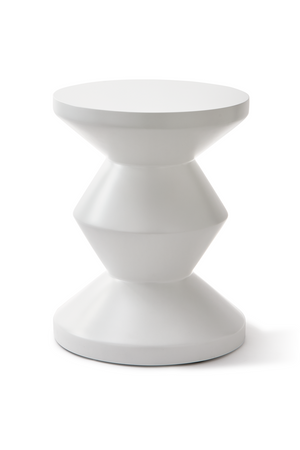 Fiber Glass Outdoor Stool | Pols Potten Zig Zag | Oroa.com