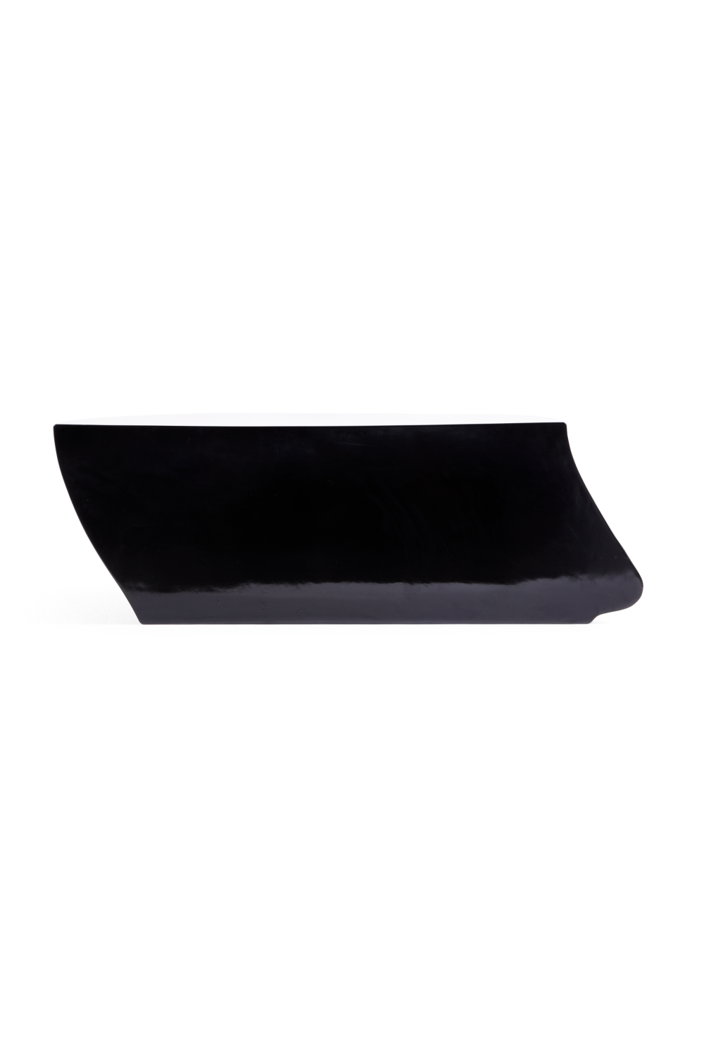 Black Sculptural Coffee Table | Pols Potten Head Right | Oroa.com