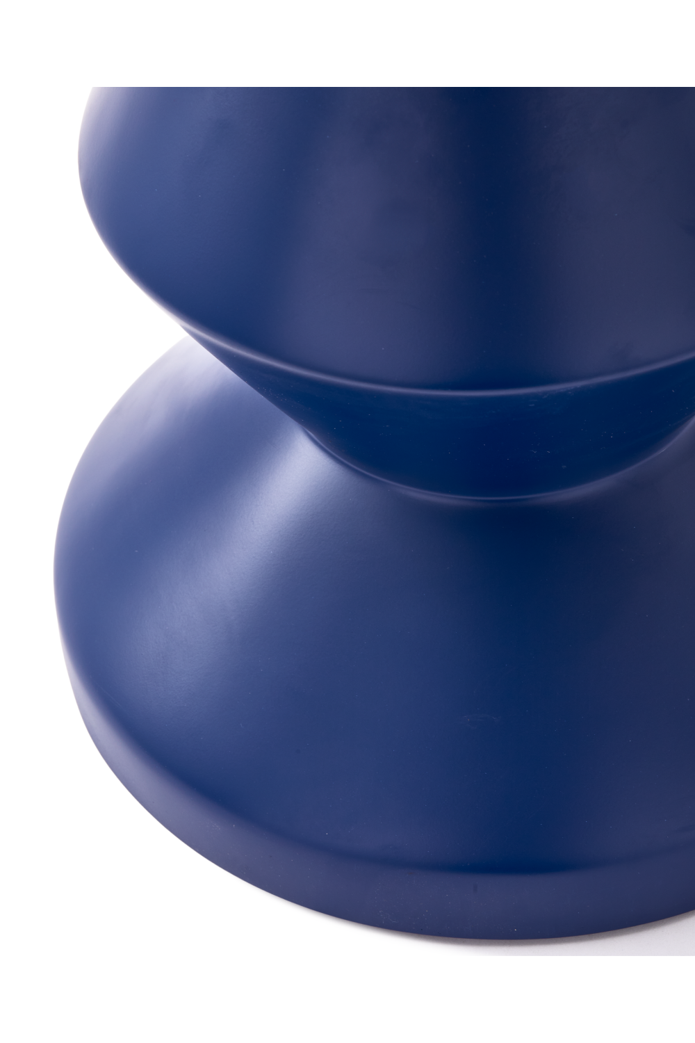 Blue Fiber Glass Outdoor Stool | Pols Potten Zig Zag | Oroa.com