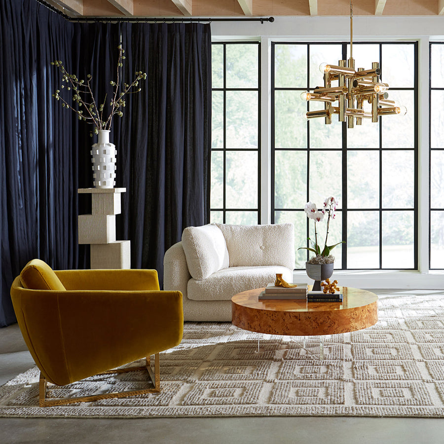 Bouclé Modular Corner Sofa | Jonathan Adler Pompidou | Oroa.com