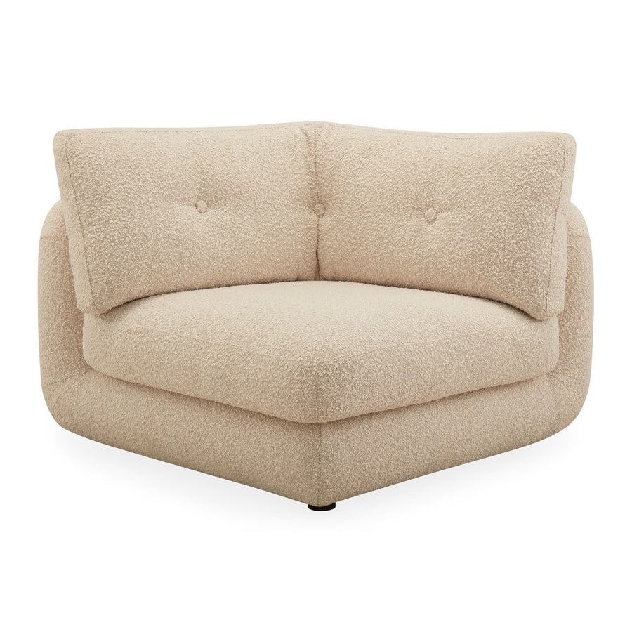   Bouclé Modular Corner Sofa | Oroa.com