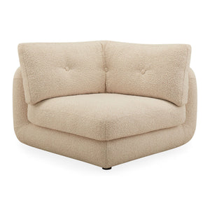   Bouclé Modular Corner Sofa | Oroa.com