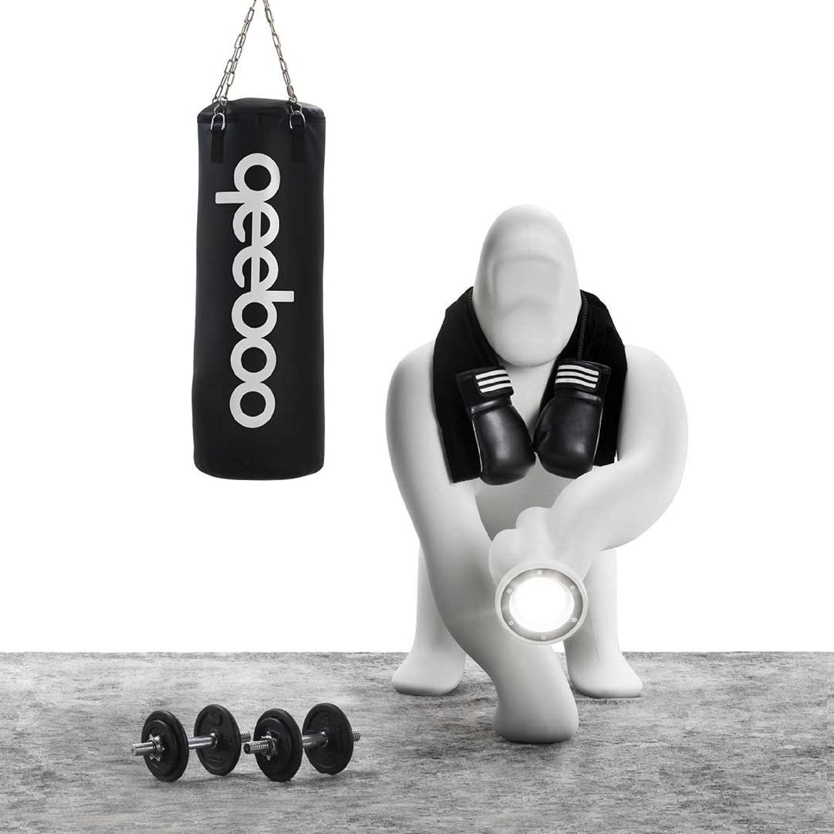 Gorilla Indoor/Outdoor Floor Lamp | Qeeboo Kong | OROA.com