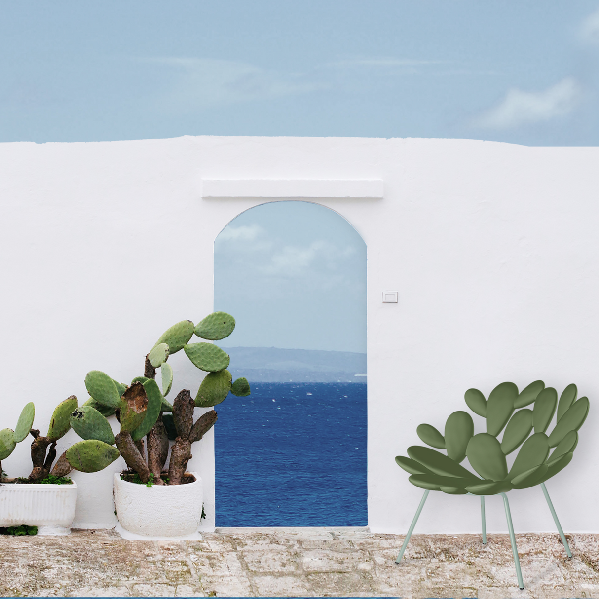 Cactus Design Armchair | Qeeboo Filicudi | OROA.com