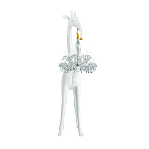 Outdoor Giraffe Statue Chandelier | Qeeboo Giraffe in Love | OROA.com