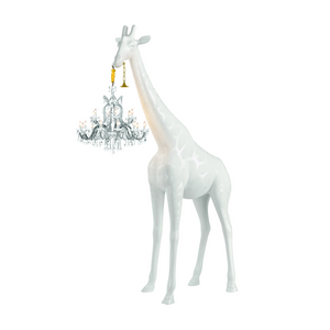 Giraffe Statue Floor Lamp | Qeeboo Giraffe in Love | OROA.com