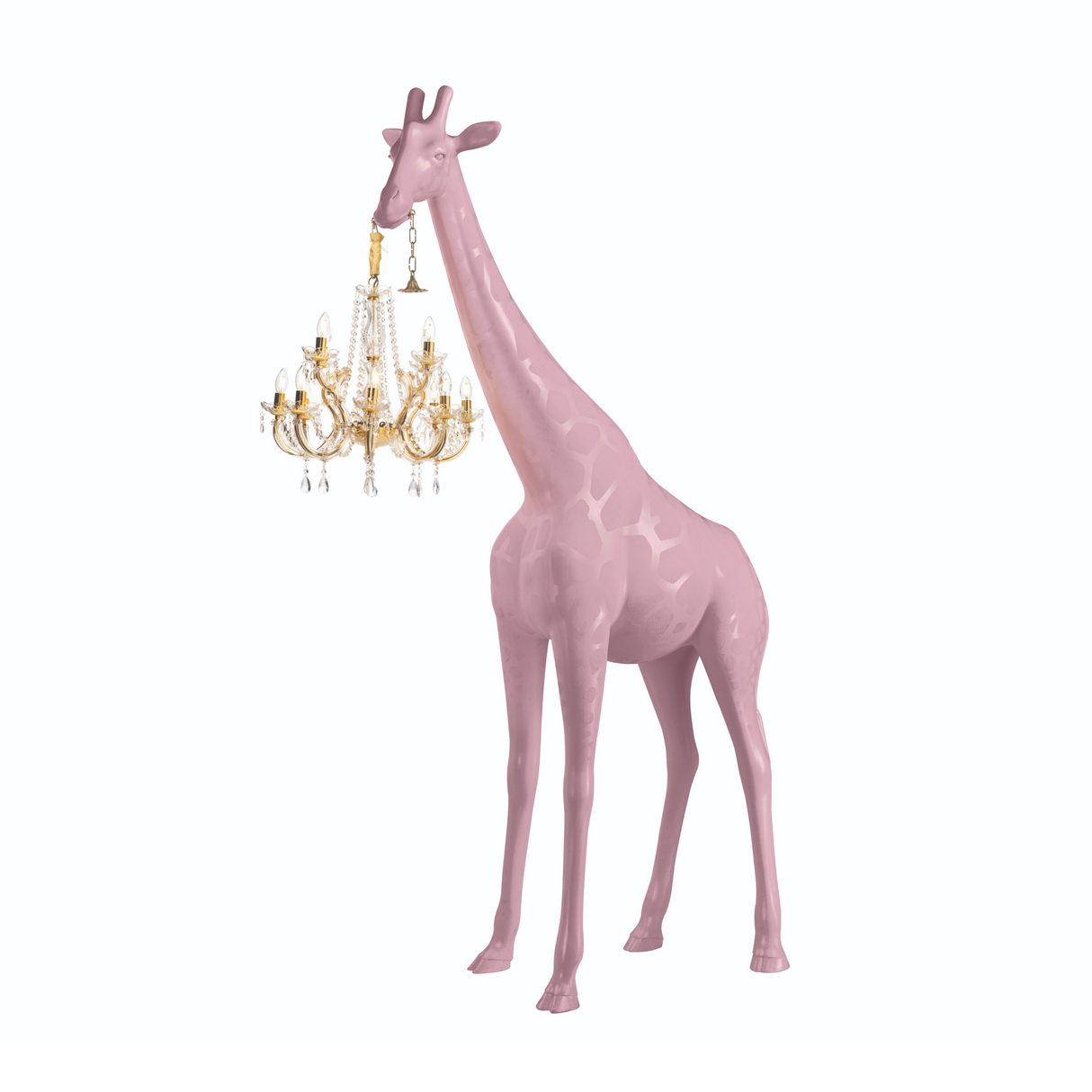 Giraffe Statue Floor Lamp | Qeeboo Giraffe in Love | OROA.com