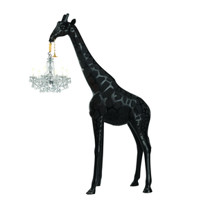 Outdoor Giraffe Statue Chandelier | Qeeboo Giraffe in Love | OROA.com