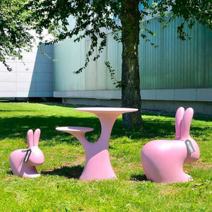 Two-Level Side Table | Qeeboo Rabbit Tree | OROA.com