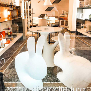 Two-Level Side Table | Qeeboo Rabbit Tree | OROA.com