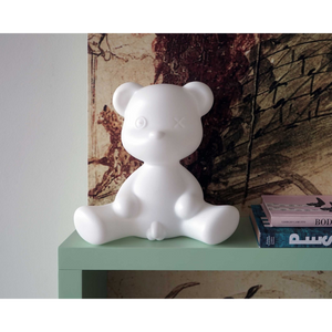 White Bear Rechargeable LED Lamp | Qeeboo Teddy Boy | OROA.com
