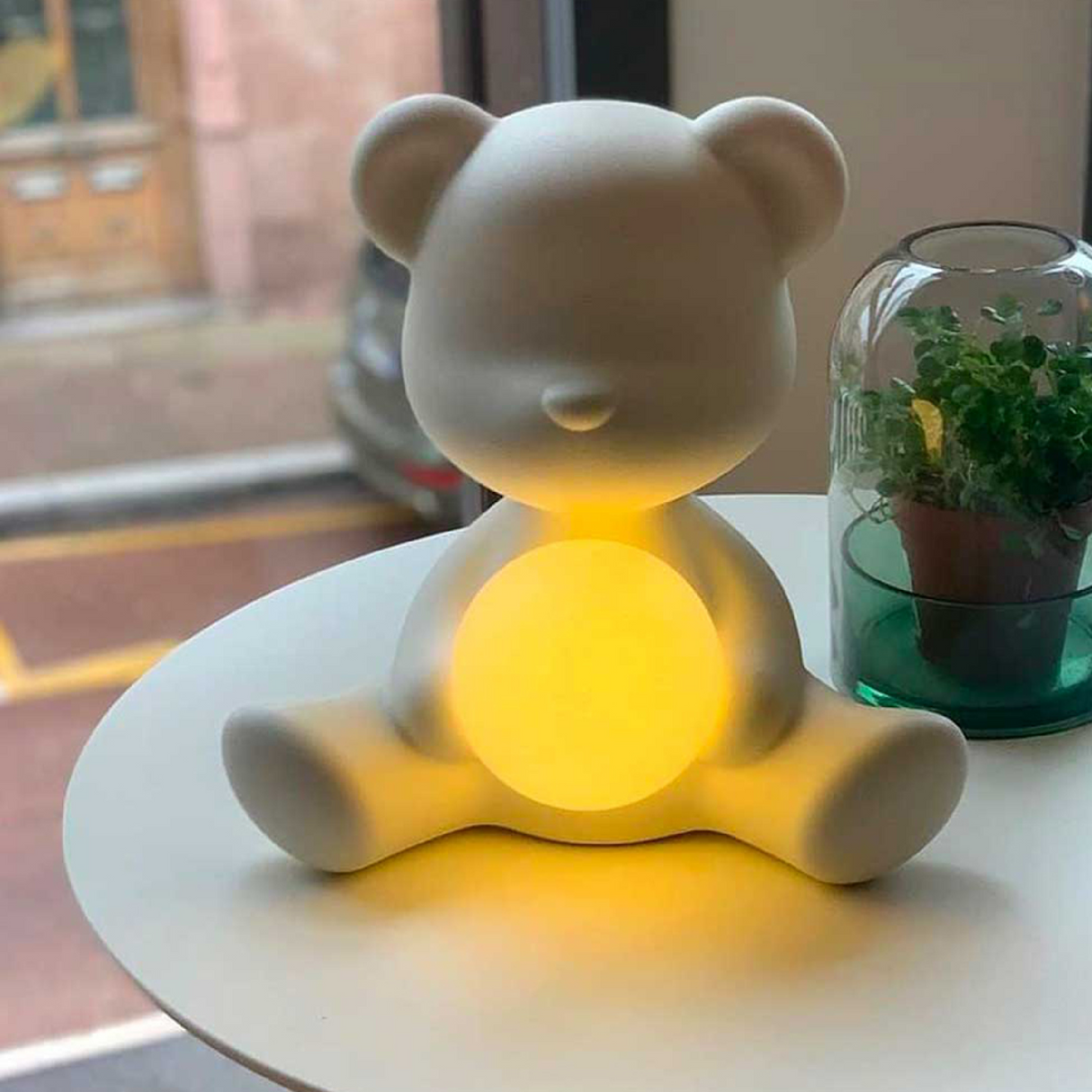 Rechargeable Table Lamp | Qeeboo Teddy Girl | OROA.com