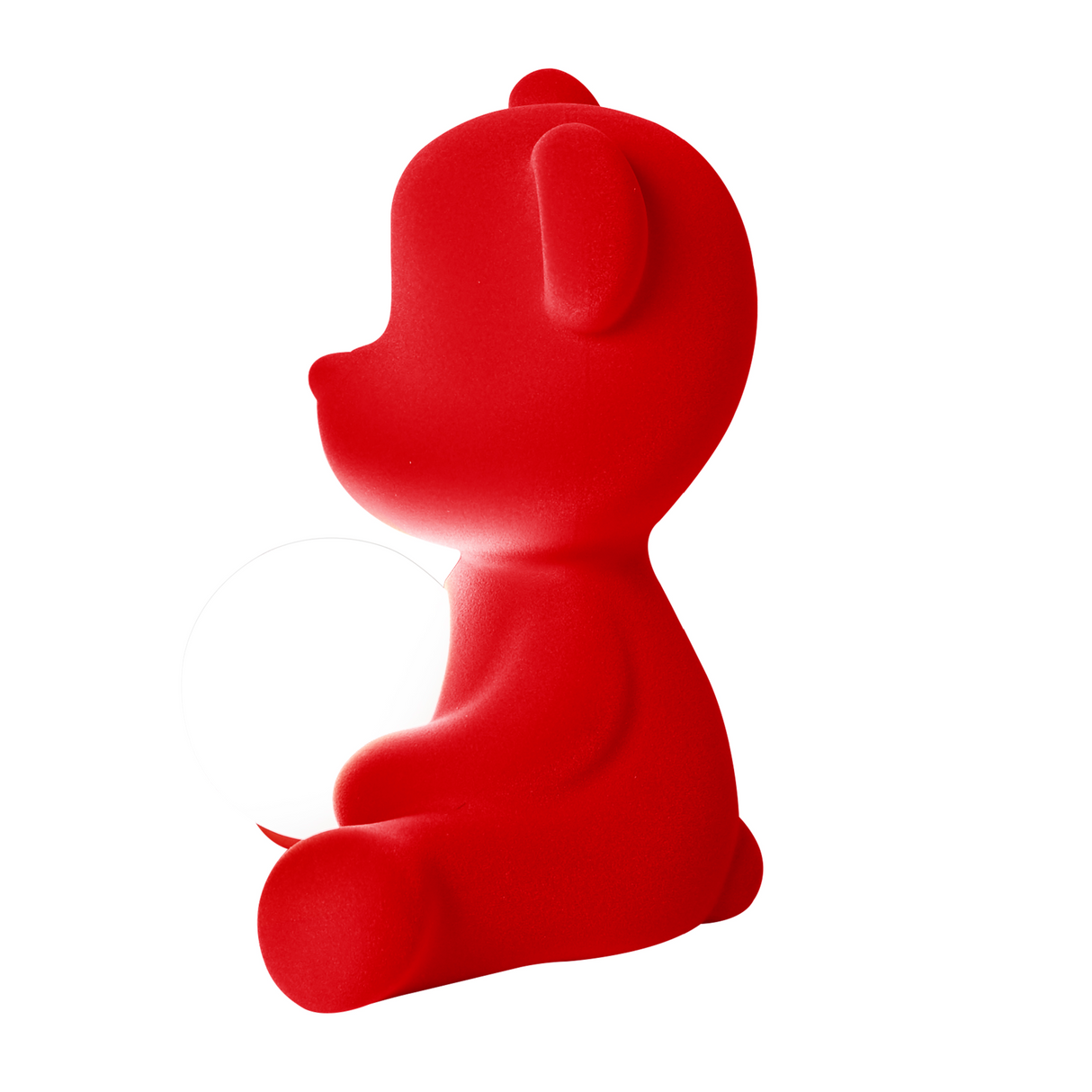 Velvet Rechargeble Table Lamp | Qeeboo Teddy Girl | OROA.com