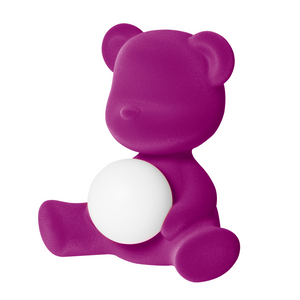 Velvet Rechargeble Table Lamp | Qeeboo Teddy Girl | OROA.com