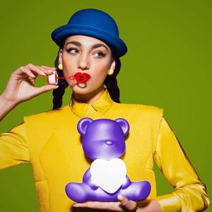 Bear Figurehead Table Lamp XS | Qeeboo Teddy Love | OROA.com