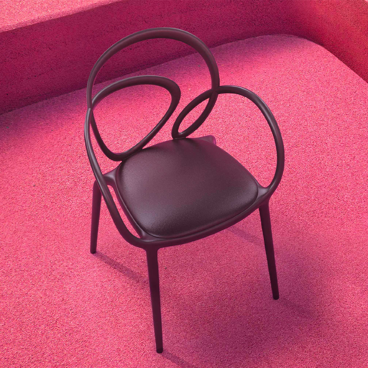 Tangled Dining Chairs (2) | Qeeboo Loop | OROA.com