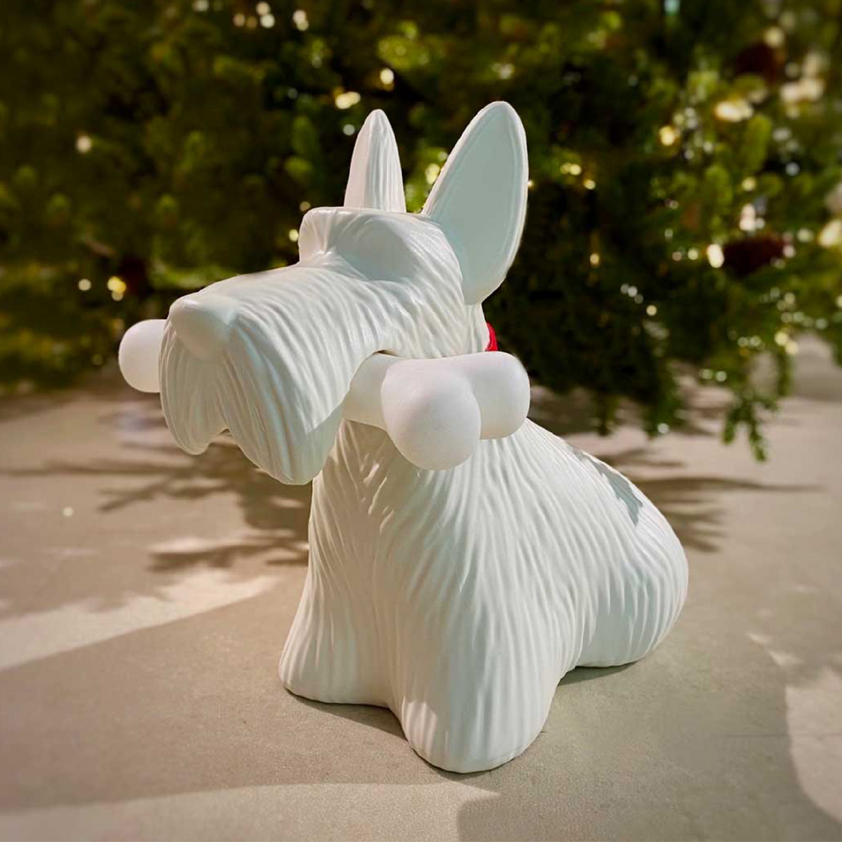 Decorative Dog Wireless Lamp | Qeeboo Scottie | OROA.com