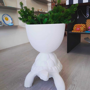 Modern Decorative Planter | Qeeboo Turtle Carry | OROA.com