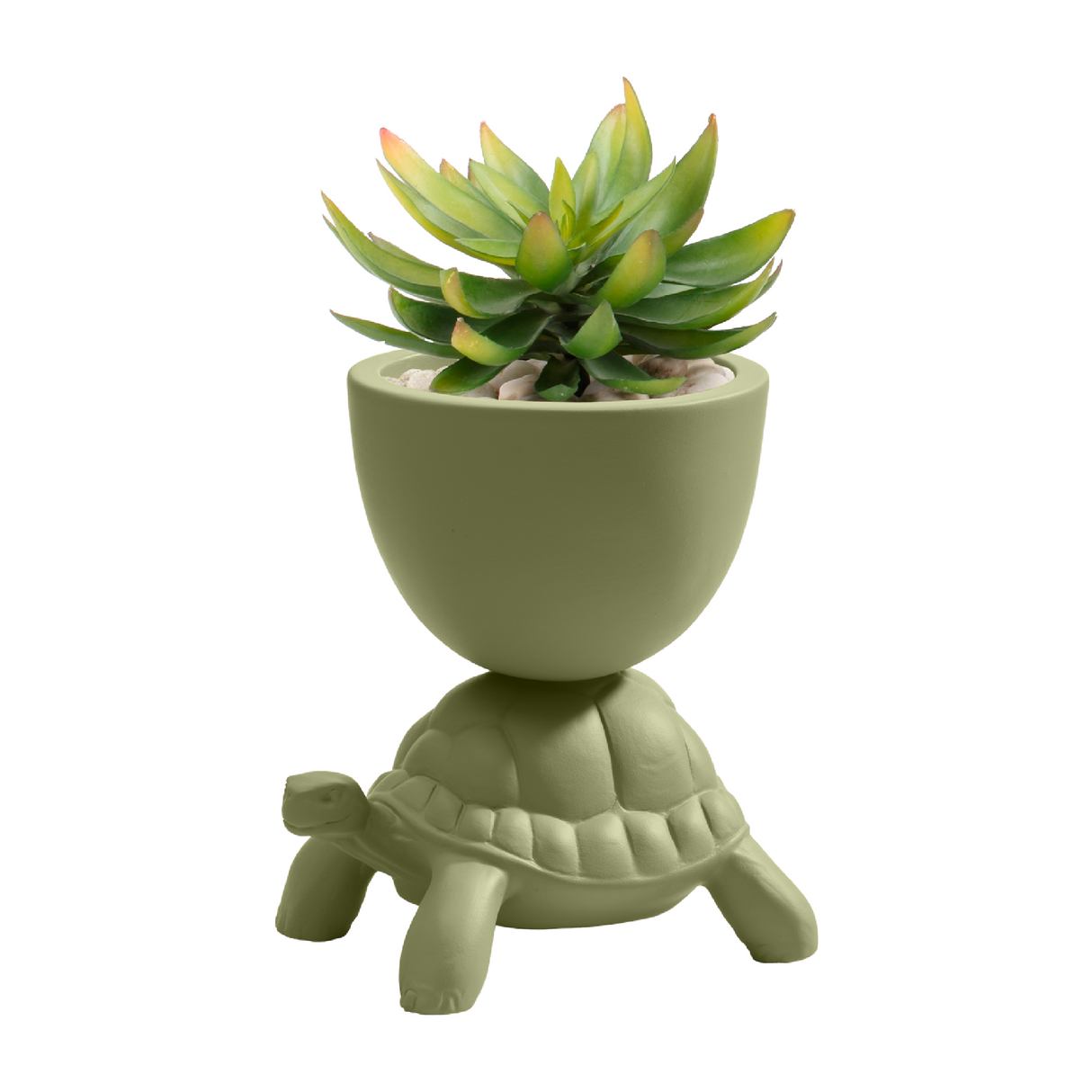 Ceramic Sculptured Planter XS | Qeeboo Turtle | Oroa.com