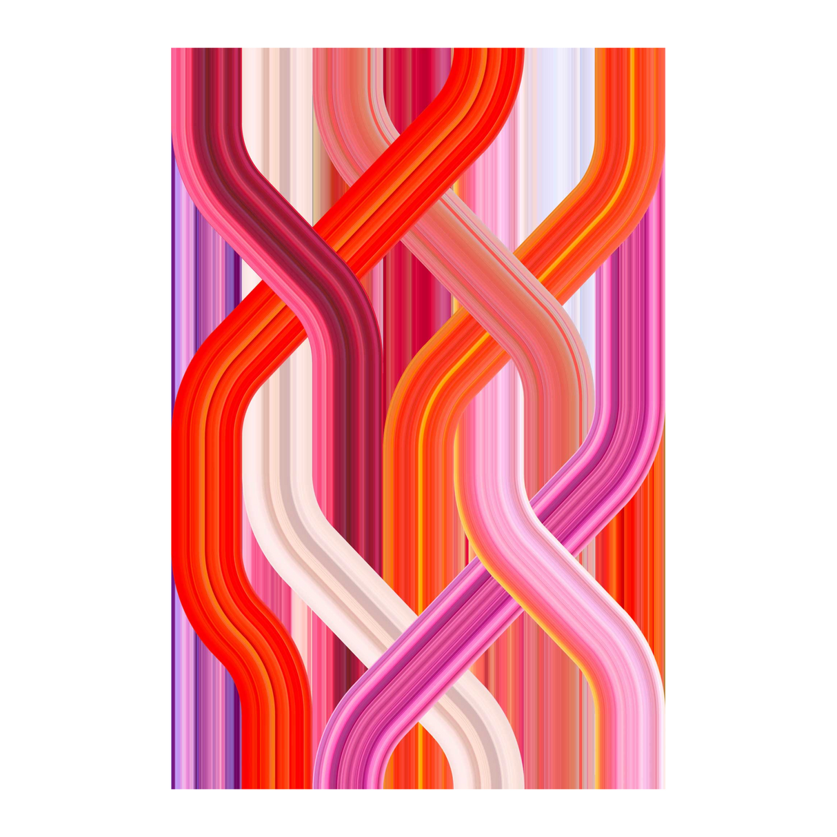 Interweave Pattern Rug 6'6" x 10' | Qeeboo Wave | OROA.com