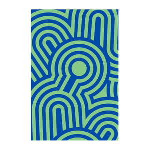 Curved Pattern Rug 10' x 6'7" | Qeeboo Stilema 6 | OROA.com