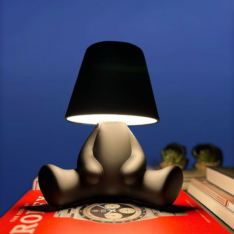 Sculptural Child Rechargeable LED Lamp | Qeeboo Sweet Brothers | OROA.com