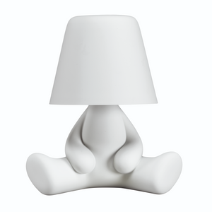 Sculptural Child Rechargeable LED Lamp | Qeeboo Sweet Brothers | OROA.com