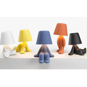Sculptural Child Rechargeable LED Lamp | Qeeboo Sweet Brothers | OROA.com