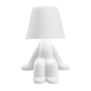 Sculptural Child Rechargeable LED Lamp | Qeeboo Sweet Brothers | OROA.com