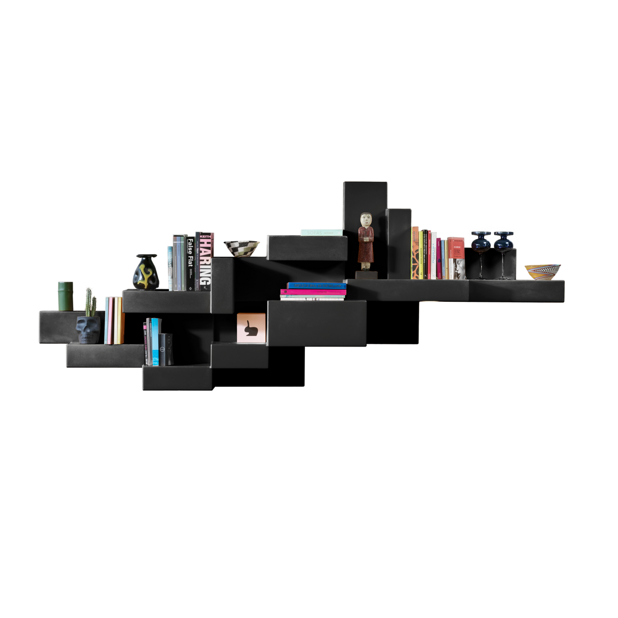 Geometric Modular Wall Shelf | Qeeboo Primitive | OROA.com