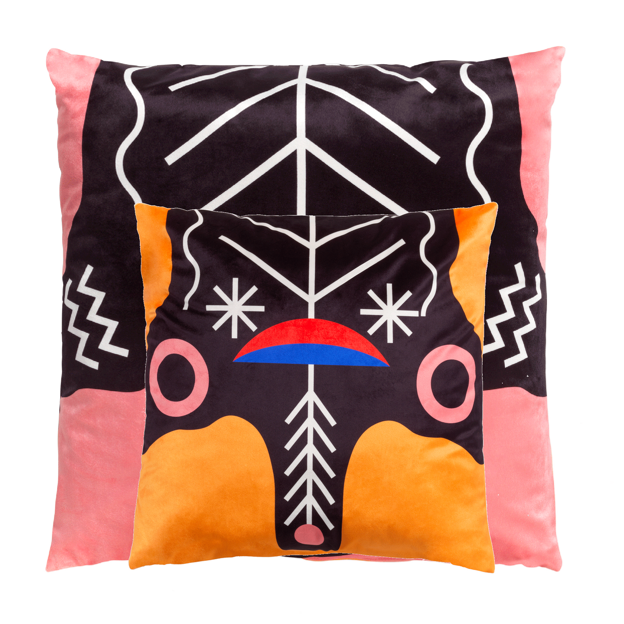 Graphic Print Cushion | Qeeboo Oggian | OROA.com