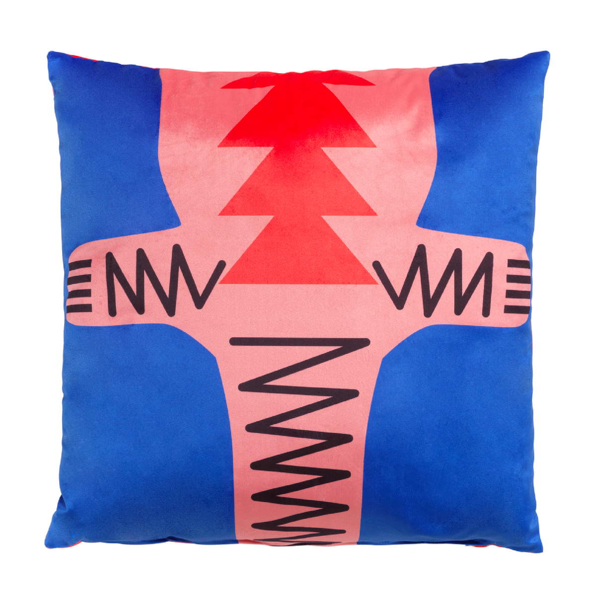 Graphic Print Cushion | Qeeboo Oggian | OROA.com