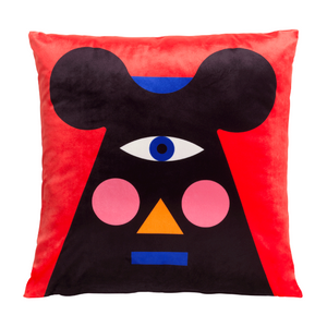 Graphic Print Cushion | Qeeboo Oggian | OROA.com